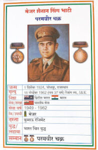 Shaitan Singh Bhati Major Shaitan Singh Bhati