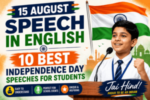 15 August Speech in English 2026